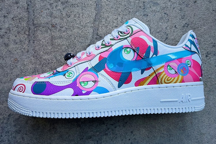 Nike x RTFKT x 村上隆 による Air Force 1 の実物ビジュアルをチェック