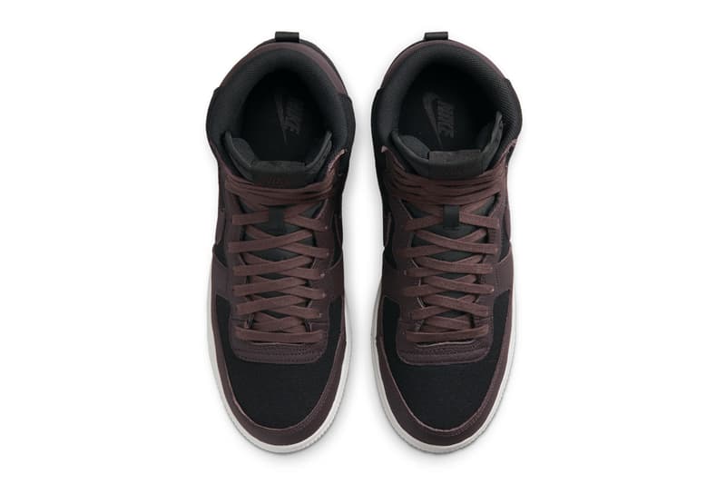 ナイキからダークトーンでまとめたターミネーター ハイの新色 ベルベットブラウンが登場Nike Terminator High Brown FD0651-001 Release Info date store list buying guide photos price