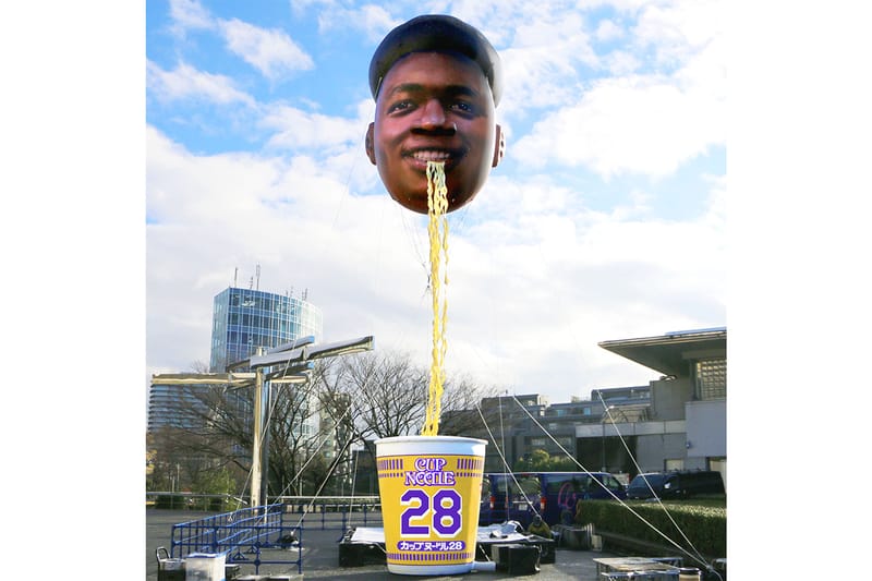 日清食品が NBA ロサンゼルス・レイカーズに移籍した八村塁の新生活を応援