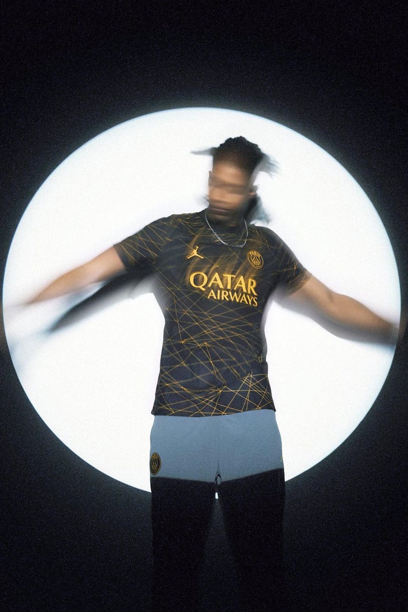 パリ・サンジェルマン x ジョーダン ブランドが2022-23シーズンの4thユニフォームを発表 Paris Saint-Germain Jordan Brand Jumpman Nike PSG Football Soccer Jersey Mbappe Messi Neymar Cristiano Ronaldo Ligue 1