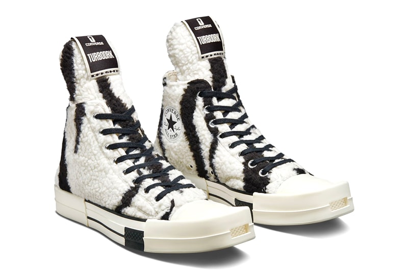 リック・オウエンス ダークシャドウ x コンバースから最新コラボアイテムが登場 Rick Owens DRKSHDW x Converse Update Its TURBODRK and TURBOWPN Silhouettes Footwear