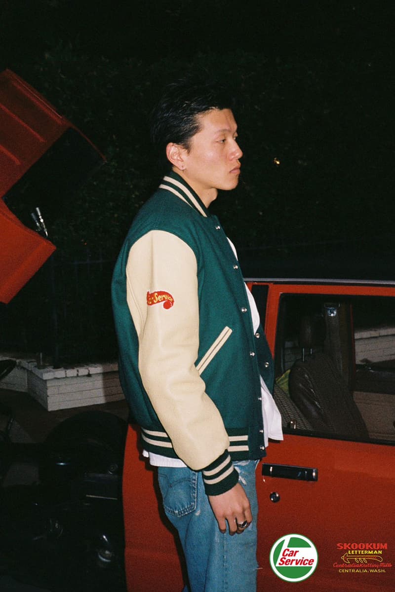 スクーカムとカーサービがコラボアワードジャケットをリリース SKOOKUM x CarService collaboration award jacket has released