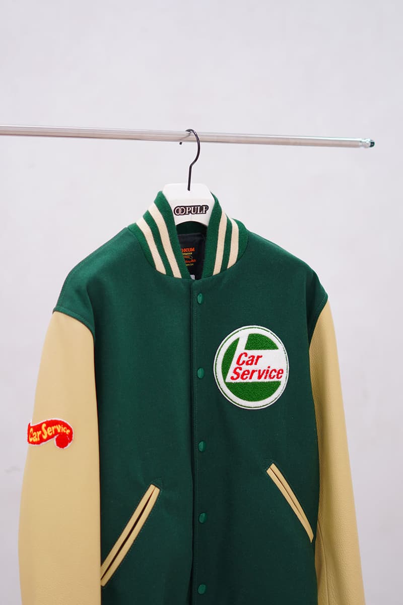 スクーカムとカーサービがコラボアワードジャケットをリリース SKOOKUM x CarService collaboration award jacket has released