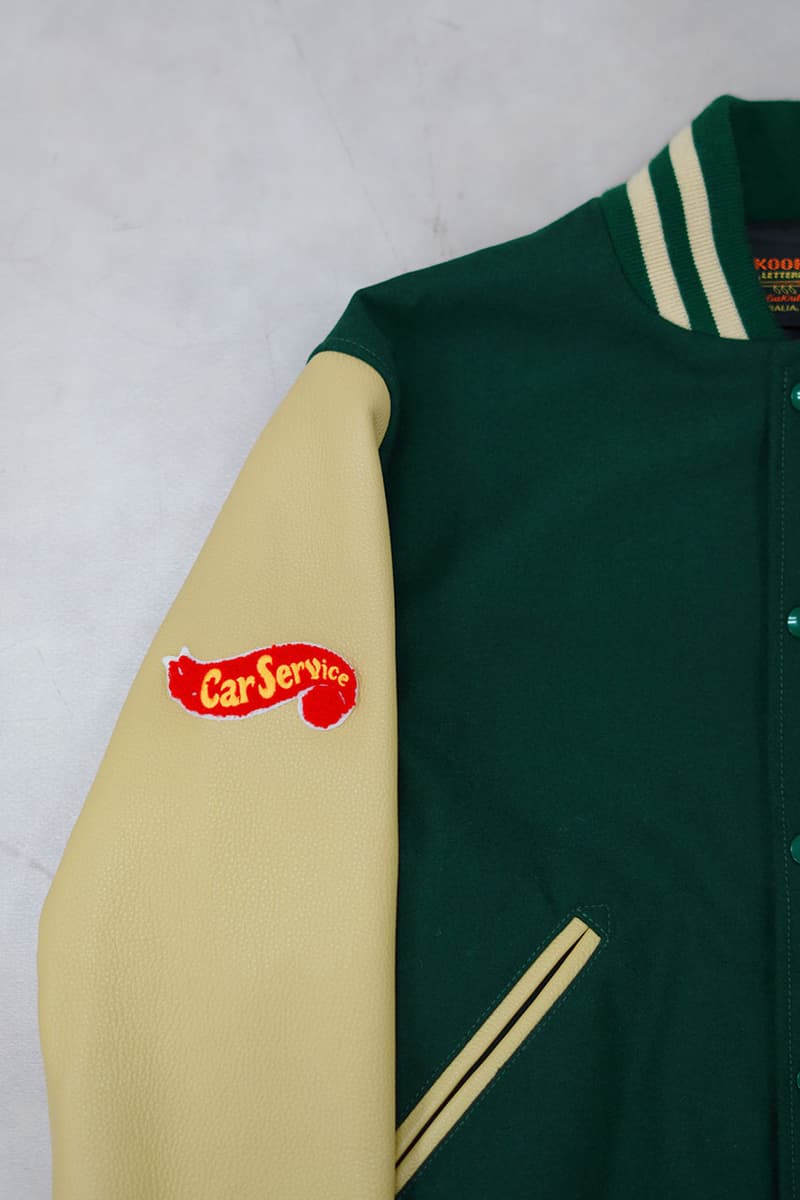 スクーカムとカーサービがコラボアワードジャケットをリリース SKOOKUM x CarService collaboration award jacket has released