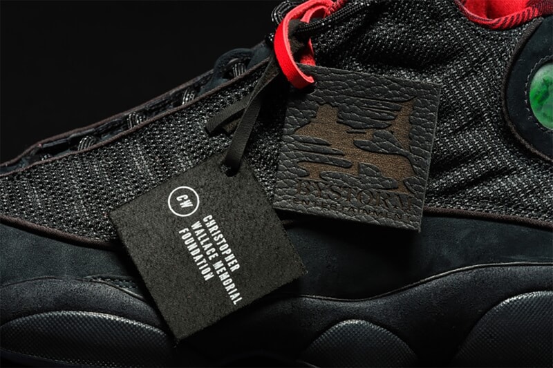 サザビーズとジョーダンブランドがザ・ノトーリアス・B.I.G. x ジョーダンブランド 13のオークションを発表 sothebys notorious big air jordan 13 auction 23 pairs christopher wallace foundation biggie smalls biggie jordan brand release info date store list buying guide photos price 