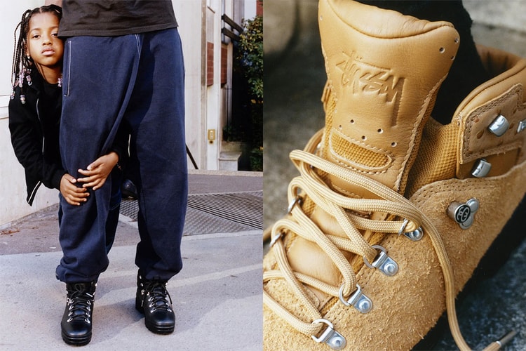 STÜSSY と Timberland から GORE-TEX を搭載した World Hiker Boot が登場