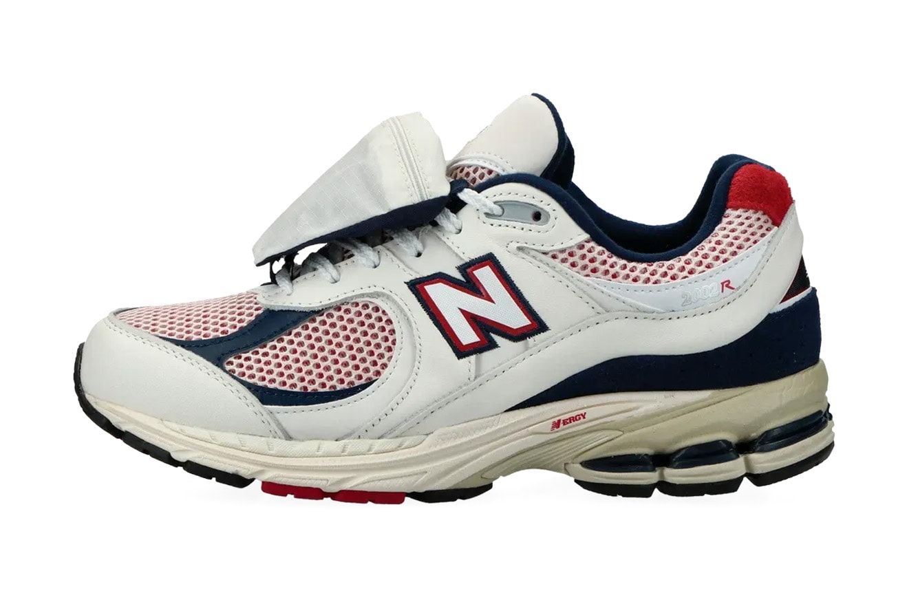 ニューバランスからレトロスポーツな配色を纏った2002Rが発売 New Balance 2002R M2002RVE Release Information white red navy American sneakers footwear hype
