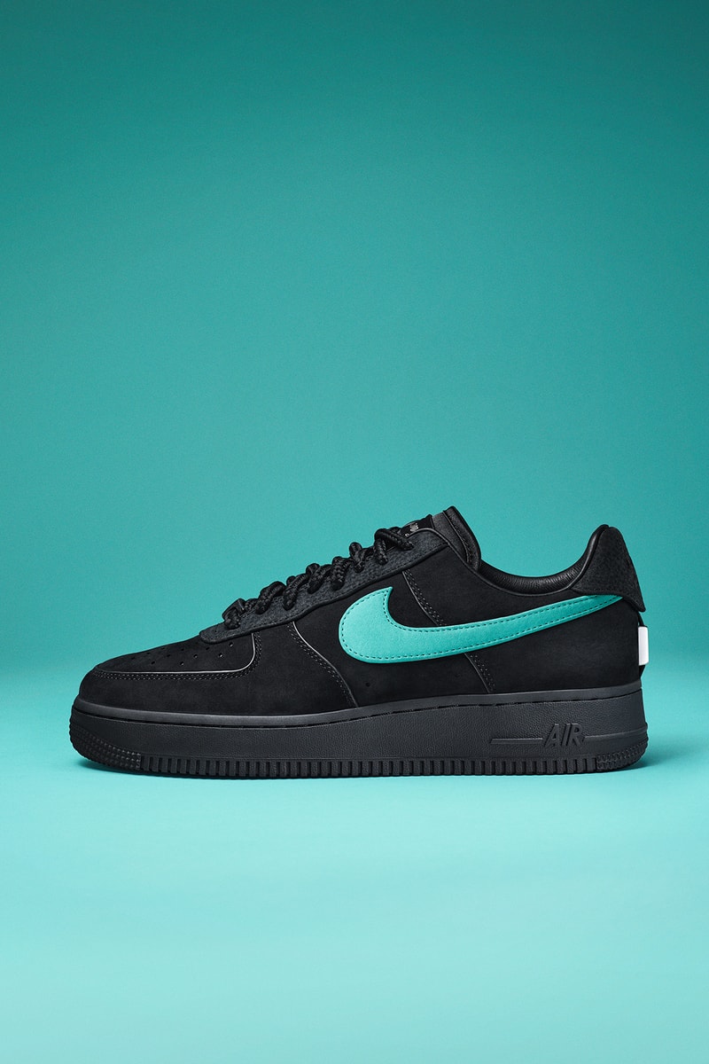ティファニーとナイキによる初のコラボコレクション “Legendary Pair” の発売情報が解禁 Tiffany & Co. x Nike Air Force 1 “1837” and inspired Tiffany & Co. Sterling Silver Accessories Collection