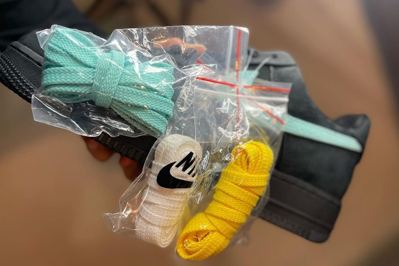 Tiffany & Co. x Nike コラボ Air Force 1 Low の新たなリーク画像が浮上