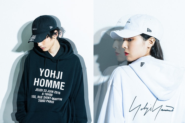 Yohji Yamamoto x New Era® による2023年のカプセルコレクション第1弾が到着
