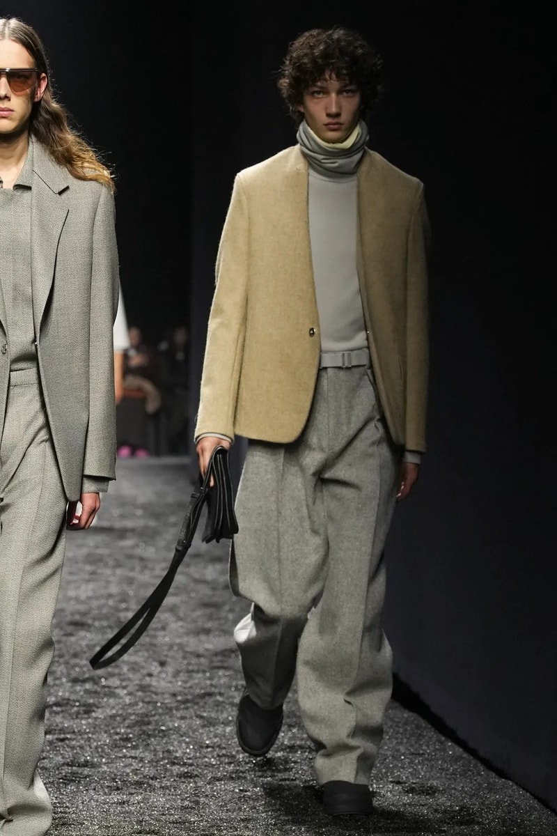 ゼニア2023年冬コレクション ZEGNA Winter 2023 Runway Show Men's Milan Fashion Week Alessandro Sartori 