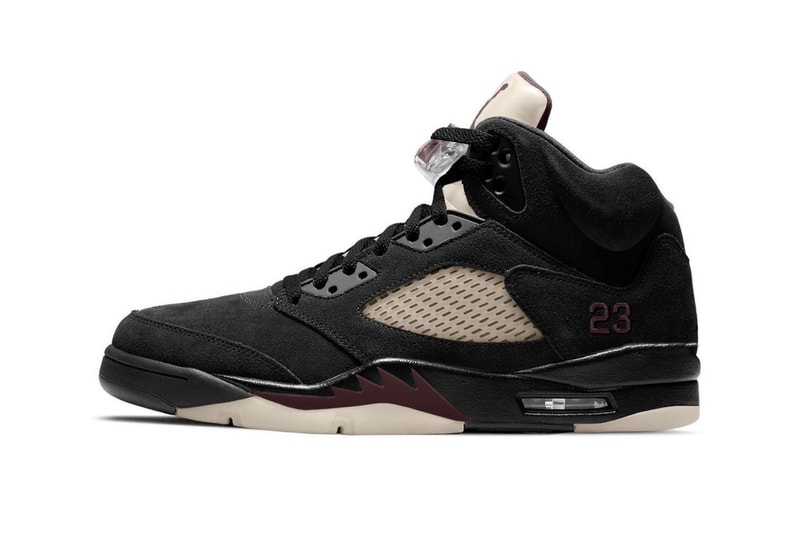 ア マ マニエール x ジョーダン ブランドによる最新コラボ エア ジョーダン 5のビジュアルが浮上 A Ma Maniére Air Jordan 5 Holiday 2023 Release Info FD1330-001 FD1330-006 Black Light Bone Date Buy Price 