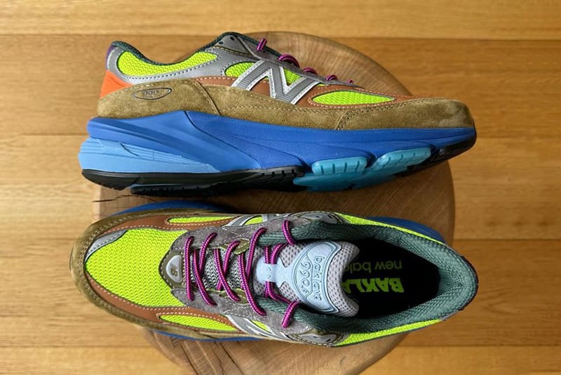 Baklava Flea Market x New Balance 990v6 のディテールをチェック