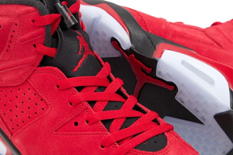 ジョーダンブランドから名作を彷彿とさせるエアジョーダン 6の新作 “トロ”が登場 Air Jordan 6 "Toro" CT8529-600 Release June 2023 varsity red black high tops air jordan jordan brand michael jordan basketball chicaco bulls 