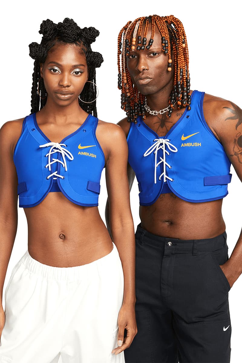 アンブッシュ®︎xナイキからアメリカンフットボールに着想したアパレルコレクションが発売 ambush nike football jersey lux bra release date info store list buying guide photos price 