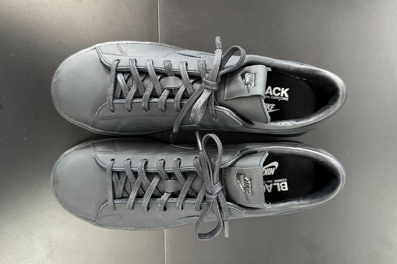 ブラック コム デ ギャルソン x ナイキの最新コラボ テニスクラシックをチェック BLACK COMME des GARÇONS x Nike Tennis Classic 2023 fall winter release info