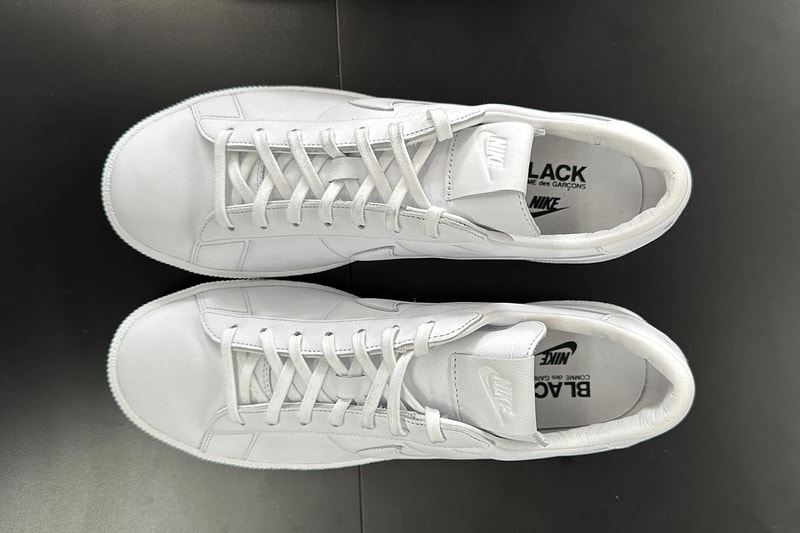 ブラック コム デ ギャルソン x ナイキの最新コラボ テニスクラシックをチェック BLACK COMME des GARÇONS x Nike Tennis Classic 2023 fall winter release info