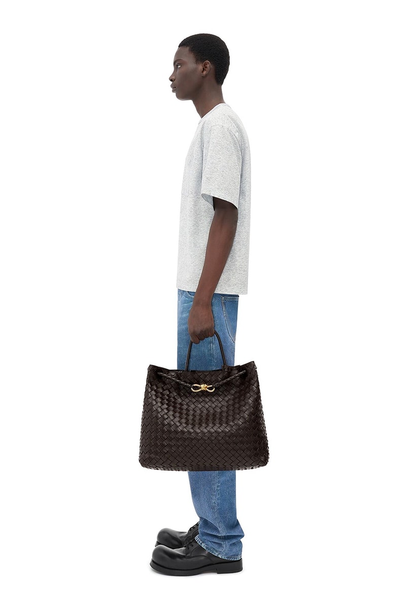 ボッテガヴェネタから新作バッグ アンディアーモが発売 Bottega Veneta Andiamo Bag Summer 2023 Matthieu Blazy Bags Accessories Intrecciato Weave Daniel Lee $7900 USD