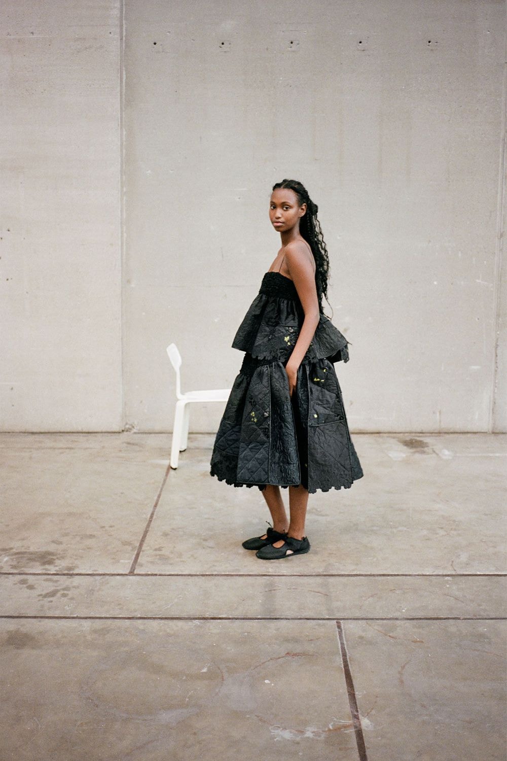 セシリー・バンセンが最新コレクション パッチワーク アンコールを発売 cecilie bahnsen patchwork encore collection upcycled copenhagen fashion week launch