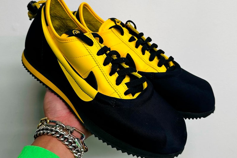 クロットxナイキによるコラボコルテッツに別カラーウェイの存在が浮上 CLOT Nike CLOTEZ Black Varsity Maize First Look Release Info DZ3239-001 Date Buy Price 