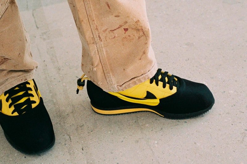 クロットxナイキによるコラボコルテッツに別カラーウェイの存在が浮上 CLOT Nike CLOTEZ Black Varsity Maize First Look Release Info DZ3239-001 Date Buy Price 