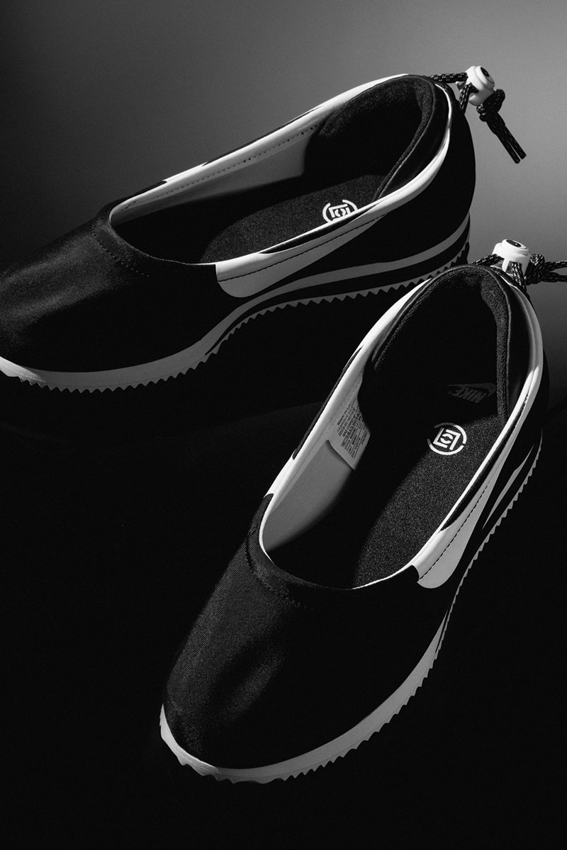 カンフーシューズに着想したクロットxナイキによるコラボコルテッツが発売 CLOT Nike Cortez CLOTEZ Black White Official Look Release Info DZ3239-002 Date Buy Price Black White Harry Wong