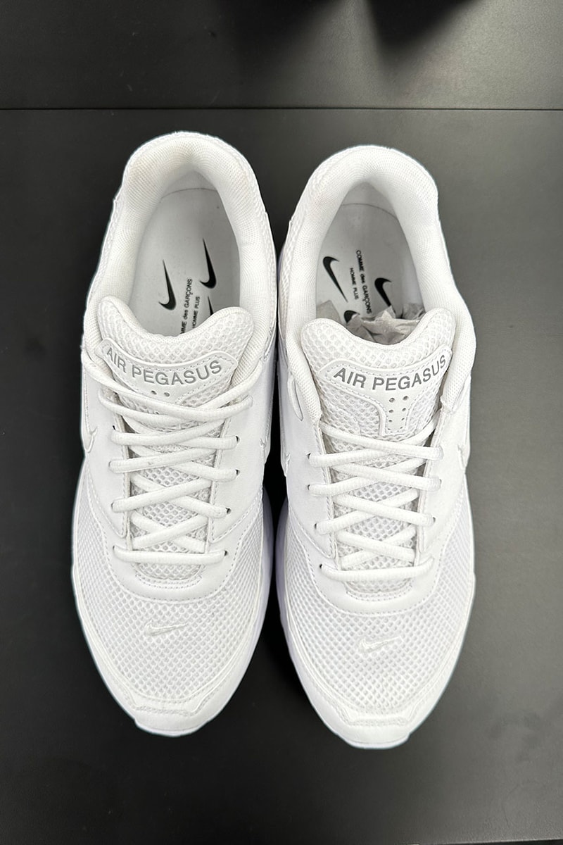 コムデギャルソン x ナイキのエアペガサス 2005 COMME des GARÇONS Homme Plus x Nike の最新コラボとなる Air Pegasus 2005 をチェック