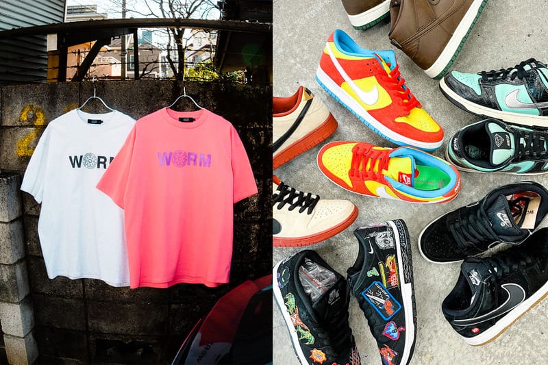 Diaspora skateboards が WORM TOKYO とタッグを組んだポップアップストアをオープン