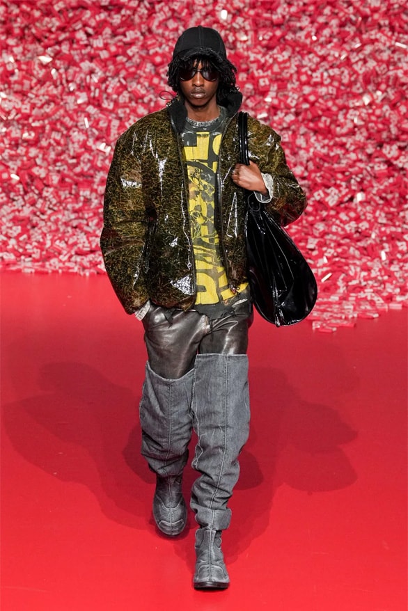 ディーゼル2023年秋冬コレクション Diesel Fall Winter 2023 Milan Fashion Week mfw fw23 glenn Martens womenswear menswear denim runway show