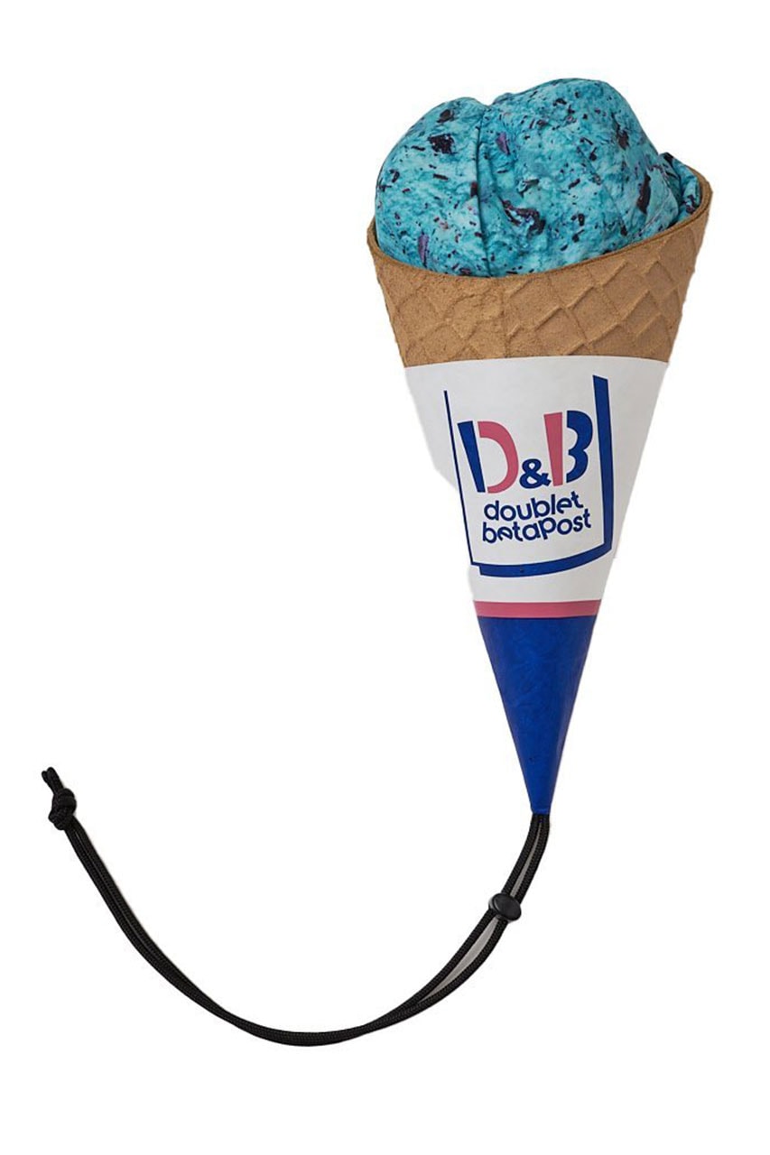 ダブレットxベータポストがアイスクリームを模した新作ショッピングバッグを発表 doublet beta post ice cream bag info