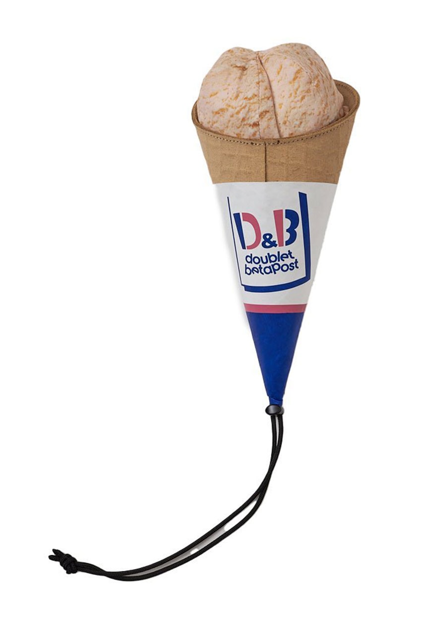ダブレットxベータポストがアイスクリームを模した新作ショッピングバッグを発表 doublet beta post ice cream bag info