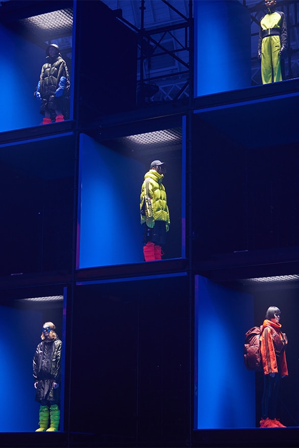 モンクレール ジーニアスとアディダス オリジナルスのコラボコレクションをチェック exclusive bts behind the scenes Adidas Moncler collaboration fall winter 2023 collection London fashion week