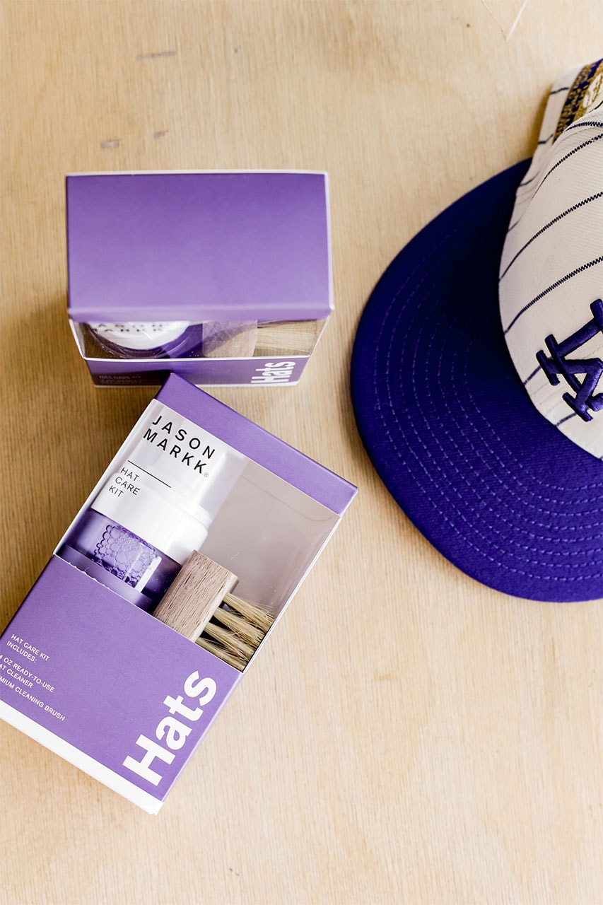 ジェイソンマークが新たにハット専用の“ハットケアキット”を発売 jason markk hat care kit release info