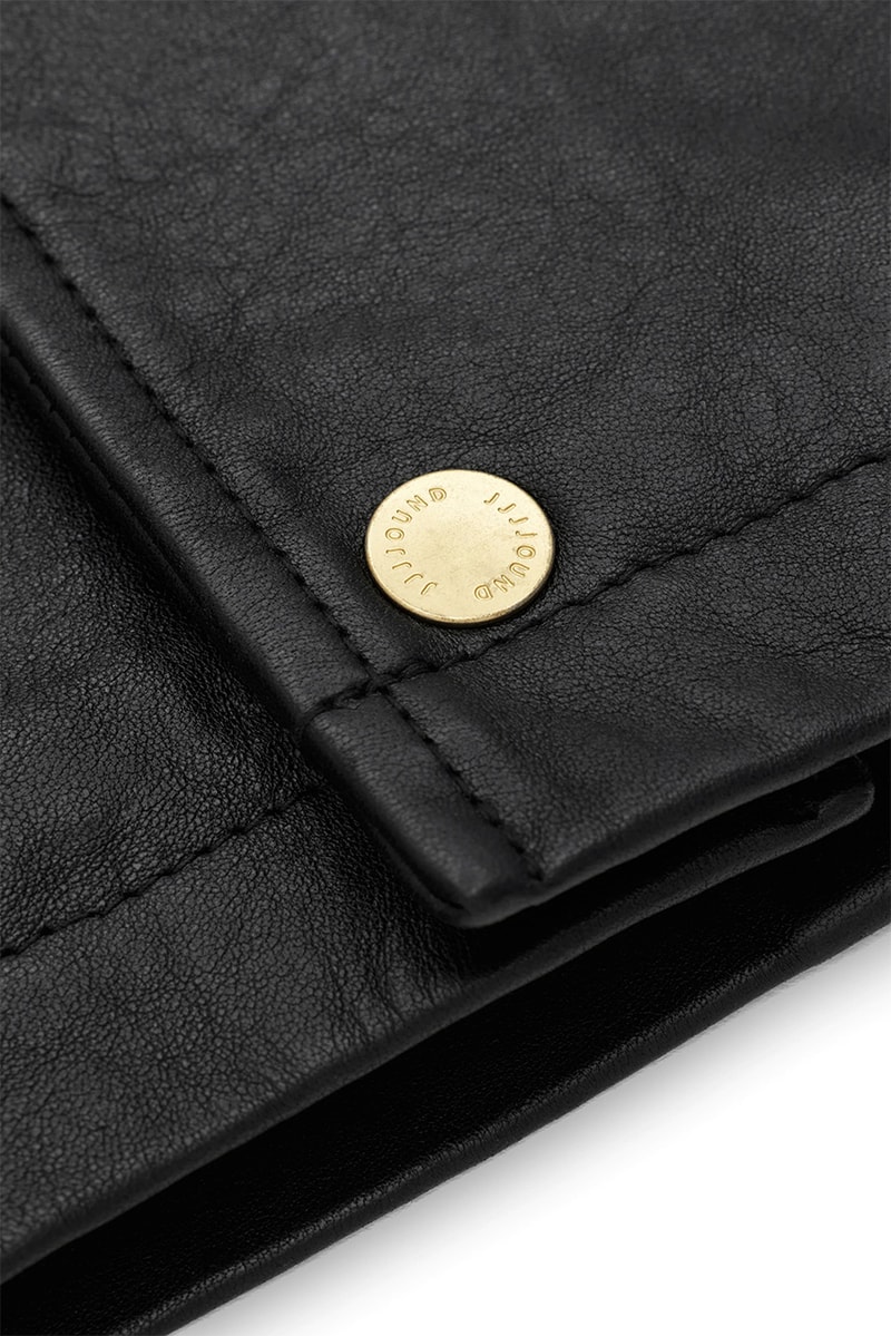 ジョウンドがブランド史上初となるレザージャケットを発売 jjjjound leather jacket black ecco leather release date info store list buying guide photos price 