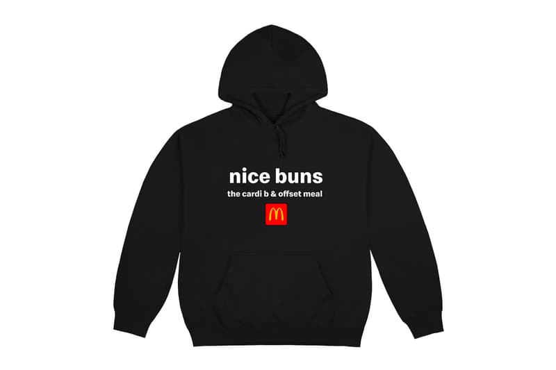 マクドナルド x カーディ・B & オフセット夫婦のコラボミールを記念したマーチコレクションが登場 McDonald's Cardi B & Offset Meal Merch Collection Release Info