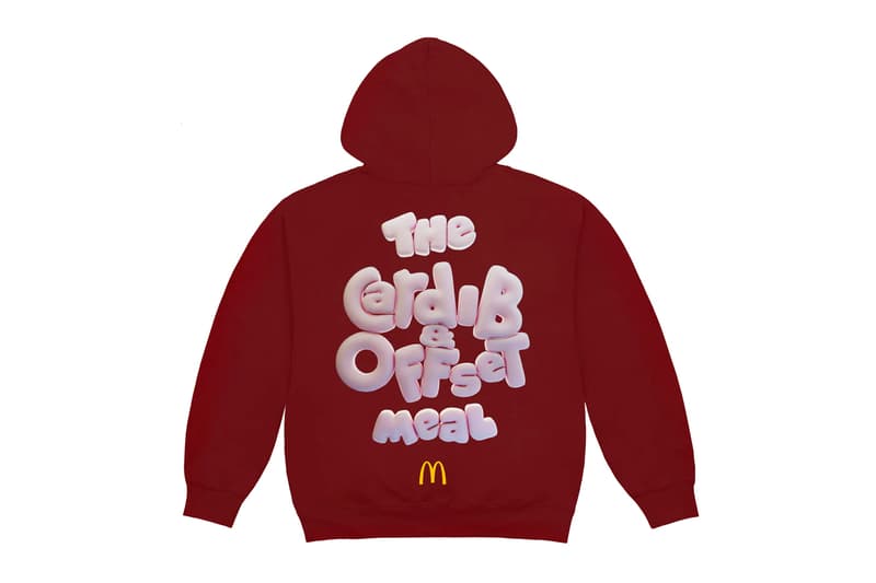 マクドナルド x カーディ・B & オフセット夫婦のコラボミールを記念したマーチコレクションが登場 McDonald's Cardi B & Offset Meal Merch Collection Release Info