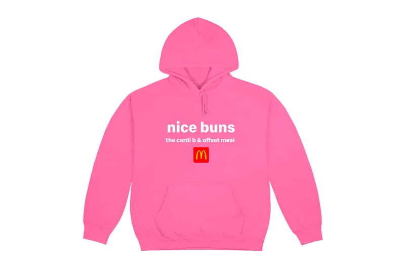 マクドナルド x カーディ・B & オフセット夫婦のコラボミールを記念したマーチコレクションが登場 McDonald's Cardi B & Offset Meal Merch Collection Release Info