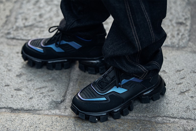 2023年秋冬ミラノ・ファッションウィークにおけるフットウェアのトレンドをチェック Best Footwear Trends From Milan Fashion Week FW23 salomon prada balmain technical sneakers jordan brand nike waffle margiela mmy blakey