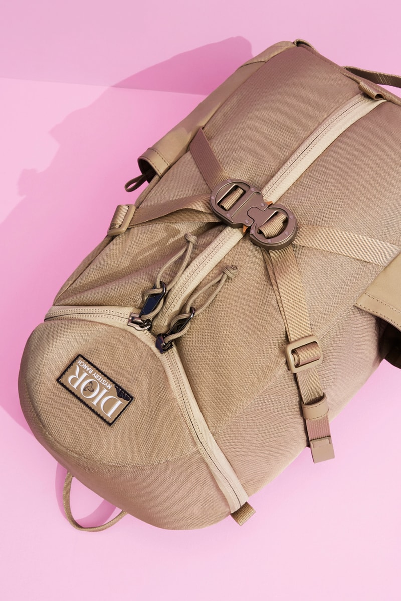 ディオールがミステリーランチと初のコラボバッグコレクションを発表 MYSTERY RANCH x Dior Summer 2023 Collaboration Saddle Bag GALLAGATOR Backpack Kim Jones Release Information Lookbook