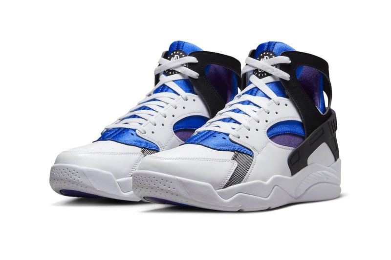 ナイキのハイテクモデル エア フライト ハラチから絶大な人気を誇るカラー オージーが復刻Nike Air Flight Huarache OG Official Look Release Info FD0183-101 Date Buy Price White Varsity Purple Royal Blue Menta