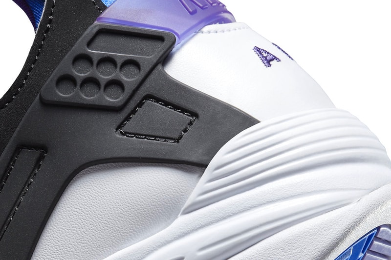 ナイキのハイテクモデル エア フライト ハラチから絶大な人気を誇るカラー オージーが復刻Nike Air Flight Huarache OG Official Look Release Info FD0183-101 Date Buy Price White Varsity Purple Royal Blue Menta