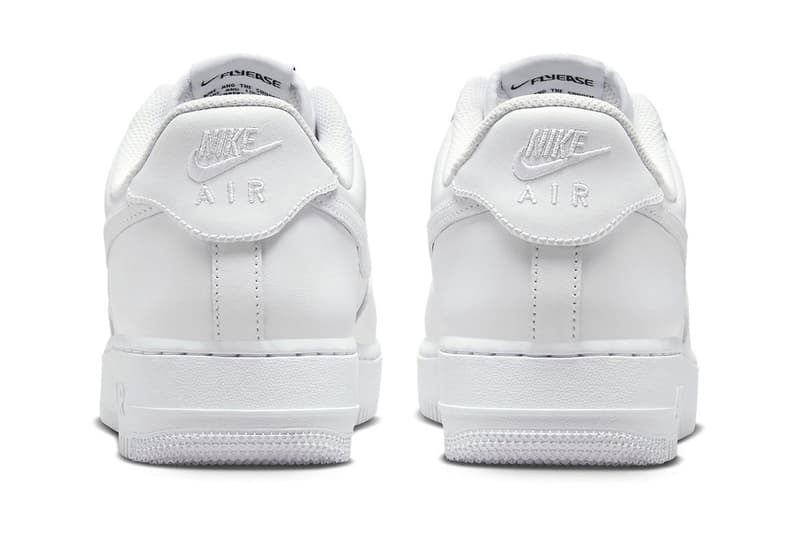 ナイキエアフォース 1 に フライイーズ テクノロジーを導入した新作が登場 Nike Air Force 1 FlyEase White FD1146 100 2023 release info date price leather af1