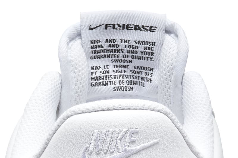 ナイキエアフォース 1 に フライイーズ テクノロジーを導入した新作が登場 Nike Air Force 1 FlyEase White FD1146 100 2023 release info date price leather af1