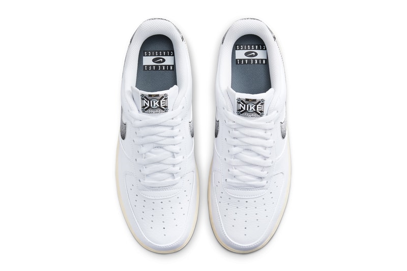 ヒップホップ誕生50周年を祝う ナイキ エアフォース 1 ロー クラシックスの公式画像をチェック Nike Air Force 1 Low Classics DV7183-100 Release Info date store list buying guide photos price