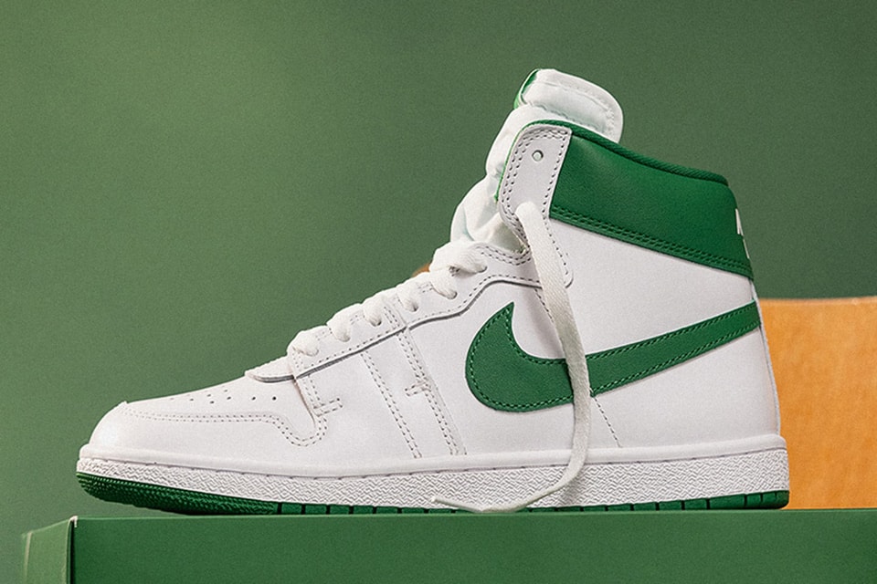 AJ1の前身モデル ナイキエアシップに新色パイングリーンが登場 