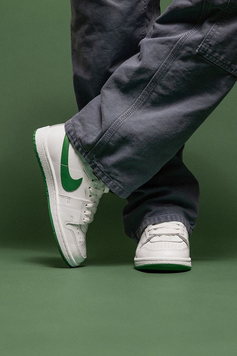 エアジョーダン 1 の前身モデル ナイキエアシップ に新色 “パイングリーン” が登場 Nike Air Ship Pine Green release info