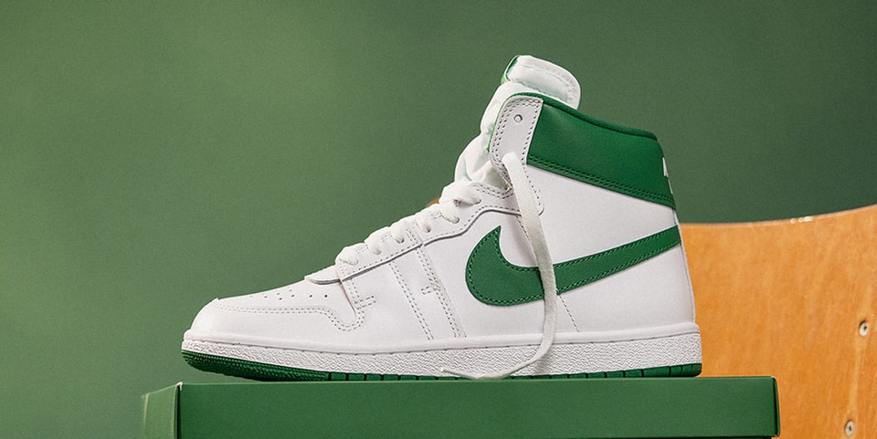 AJ1の前身モデル ナイキエアシップに新色パイングリーンが登場 