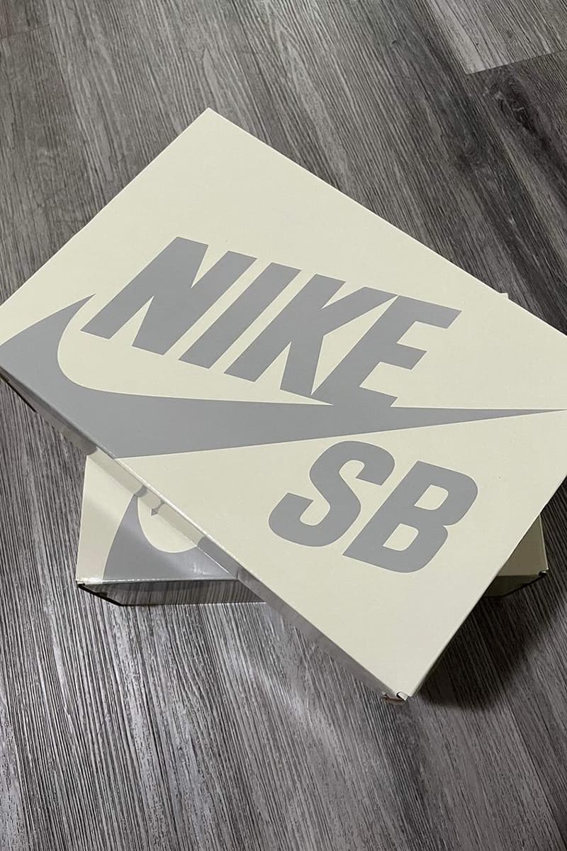 ナイキ SBから新たなカラーリングのシューボックスが登場か nike sb cream gray boxes quickstrike releases info store list buying guide photos price