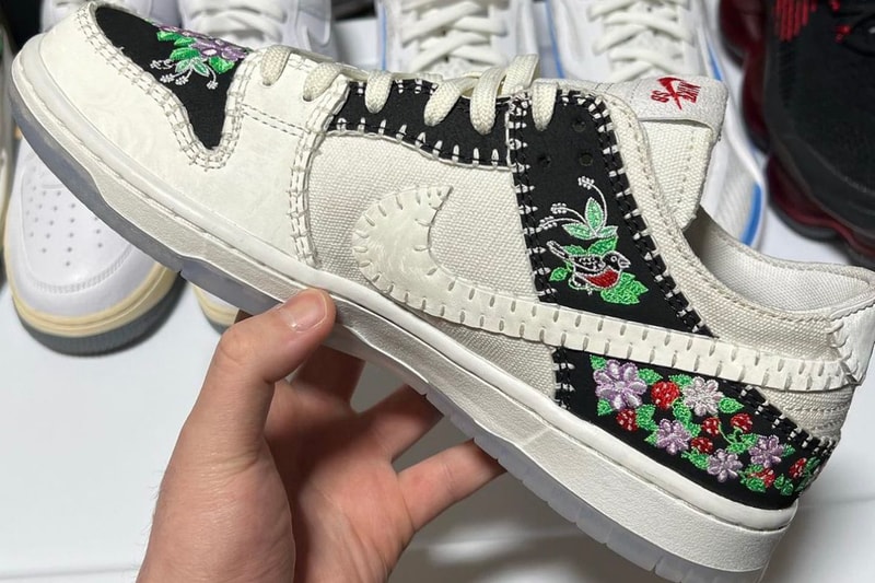 ナイキSBから草花や鳥の刺繍を施した新作ダンクローデコン“N7”が登場 Nike SB Dunk Low Decon N7 2023 D6951-300 Release Info date store list buying guide photos price