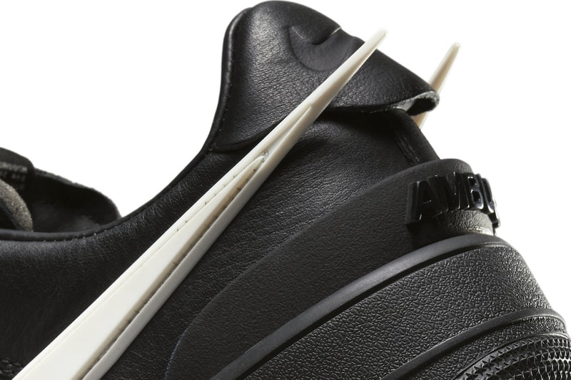 アンブッシュ®︎xナイキによるコラボエアフォース1から新色が発売 AMBUSH Nike Air Force 1 phantom black tailpipe swoosh release info date price